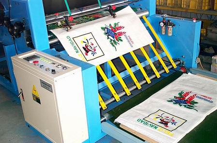 Pp woven shop bag printing machine